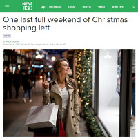 One last full weekend of Christmas shopping left